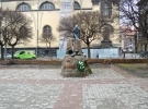 Площадь Ивана Подковы во Львове. На этом месте находился костел Святого Духа и госпиталь.