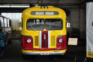 ЗиС-155.Такие автобусы работали в Киеве 65 лет назад