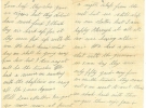 Письмо от Фредерика Джейсона Дэвиса в котором упоминается обмен "сигаретами, вареньем и тушенкой" с немцами, 1914