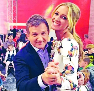 Телеведучі Юрій Горбунов і Катерина Осадча працюють на одному каналі