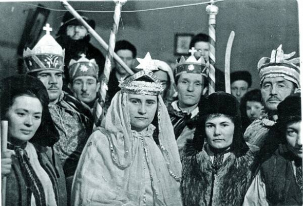 Вертеп нещодавно звільнених українських політв’язнів, Норильськ, 1957 рік