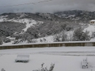 В Сицилии выпал первый снег