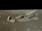 Первые цветные фото с поверхности Луны