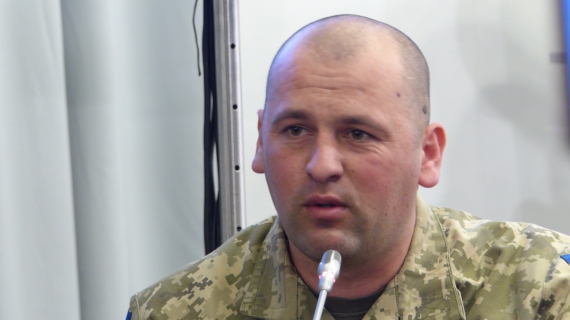 Подполковник Василий Зубаныч, командир