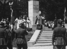 Відкриття пам'ятника Костюшко в фортеці Модлін, 1930-ті роки