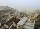 Місто Тайнань на Тайвані після землетрусу, 6 лютого 2016
