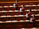 Роздача чаю перед відкриттям Всекитайських зборів народних представників. Пекін, 5 березня 2016