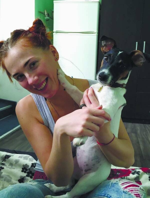 Киянка Аліна Лисицька витрачає на свого собаку від 700 гривень ­щомісяця
