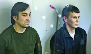 Під час бою з українськими солдатами Євген Єрофєєв (ліворуч) і Олександр Александров убили бійця 92-ї бригади Вадима Пугачова