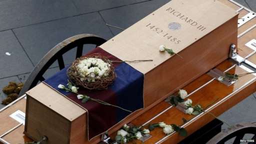 Церемонія поховання останків Річарда III