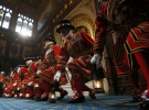 Традиционная церемония поиска "Подрывников" перед визитом королевы Великой Британии в Палату Лордов.Вестминстерский дворец в Лондоне, 18 мая 2016