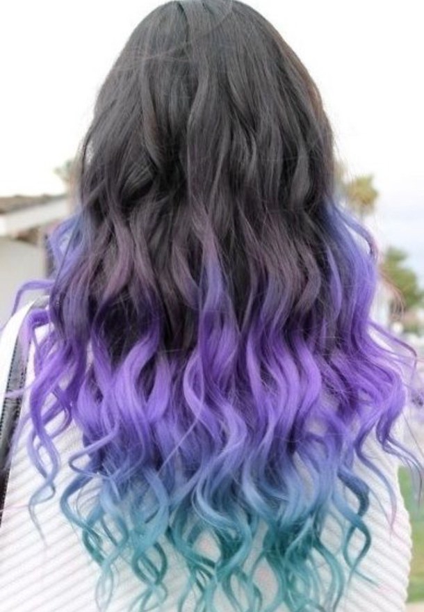 Black Blue Ombre Hair Tumblr Twoj Doktor