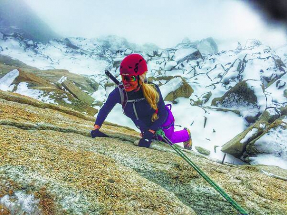 Ірина Галай готується в горах Тибету до сходження на Еверест. Тренувалася півроку