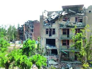 У місті Широкиному на Донеччині зруйновано майже 60 відсотків будівель, за даними ОБСЄ