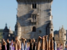 Всемирный день йоги в Лиссабоне, Португалия, 21 июня 2016