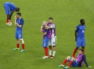 Фінал Євро-2016. Сбірна Франції програла: перша реакція французських гравців. Сен-Дені, Франція, 10 липня 2016
