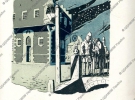 Г.І.Нарбут. Ілюстрація до казки Г-Х. Андерсена «Вуличний ліхтар». 1913. 