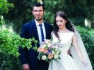 Еліна Бажаєва із чоловіком Бекханом Мамакаєвим під час весільної фотосесії у Монако