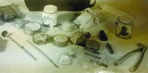 Стоматологічні інструменти, вилучені під час затримання останнього головнокомандувача УПА Василя Кука в Іванцівському лісі на Львівщині 23 травня 1954 року
