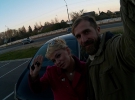 Тетяна Король підкинула на своєму Ford 60 км до міста Полоцьк у Вітебській області Білорусі. Вона – перша жінка, яка підвезла мене за півтора року пересування автостопом