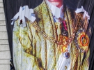 Портрет покійного короля Bhumibol Adulyadej у Бангкоку, Таїланд, 21 жовтня 2016 