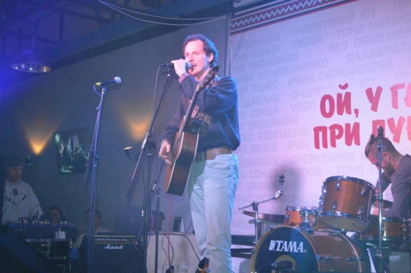 Лідер гурту "Тінь сонця" Сергій Василюк