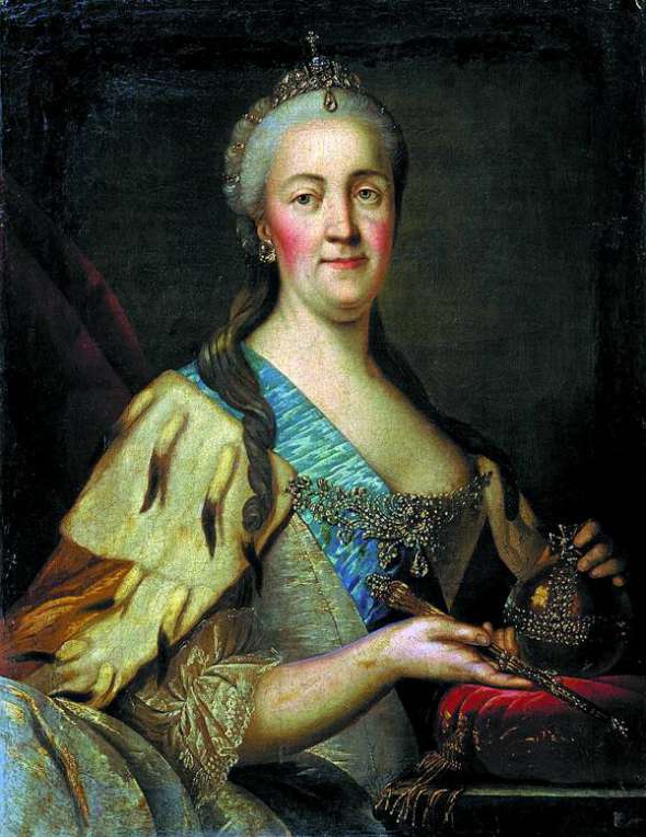 Катерина ІІ Олексіївна Велика (1729–1796) правила Російською імперією 34 роки. За цей час до держави приєднано Крим і Правобережну Україну, засновано міста Одесу, Севастополь, Катеринослав – теперішній Дніпро. Катерина ліквідувала Гетьманщину, розформувала Запорозьку Січ, запровадила російську мову викладання в Києво-Могилянській академії. Переказували, що мала понад 200 коханців. Документально доведено існування 23