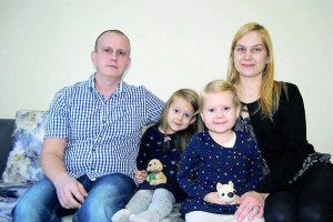 Словенець Прімож Лубей із дружиною Янею та доньками Тісою і Жівою. У Львові живуть шість років. Працюють викладачами у Національному університеті імені Франка