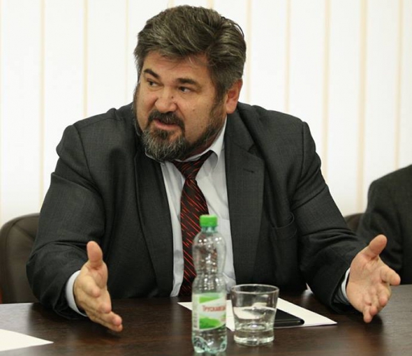 Співголова Всеукраїнського страйкового комітету Геннадій Новіков