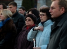 Акція "Запали свічку пам'яті жертвам Голодомору!", Львів, площа перед пам'ятником Тарасові Шевченку, 26 листопада 2016