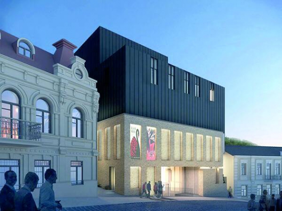Так має виглядати театр за проектом архітектора Олега Дроздова. Заклад відкриють у травні 2017 року