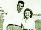 Фідель Кастро з першою дружиною, філологом Міртою Діас. Народила йому сина