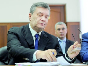 Президент-утікач Віктор Янукович у суді російського міста Ростов-на-Дону дає свідчення Святошинському районному суду Києва у справі розстрілу майданівців