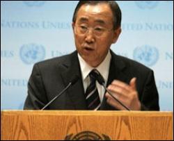Пан Ги Мун подбил итоги деятельности ООН за 2007 год