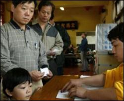 На Тайване проходят парламентские выборы