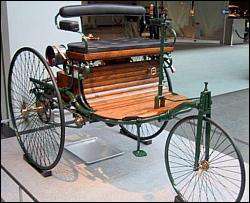 122 года тому назад изобрели первый бензиновый автомобиль