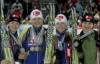 Женская сборная Украины выиграла &quot;золото&quot; в эстафете на чемпионате Европы