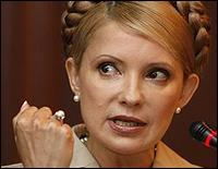 Тимошенко не пришла к Ющенко говорить о газе