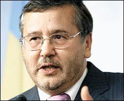 Гриценко поддержал идею &amp;quot;Регионов&amp;quot; о &amp;quot;газовом отчете&amp;quot; Тимошенко