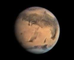 На Марсе было пять периодов вулканической активности