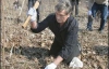 Ющенко расчищал территорию под музей