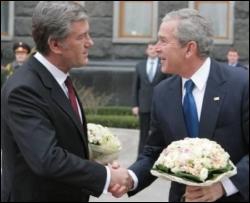 Зустріч Ющенка і Буша почалася в Києві