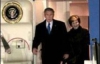 Як Буша зустрічали в аеропорту Бориспіль (ФОТО)
