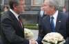 Під час зустрічі з Бушем Ющенко був у глибокій задумі (ФОТО)