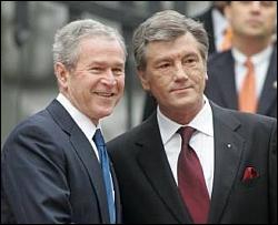 Ющенко отримав від Буша цілковиту підтримку