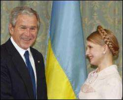 Буш неожиданно захотел поговорить с Тимошенко наедине