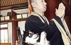 В Японии собака молится вместе с монахом (ФОТО)