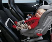 Куди найбезпечніше садити дитину в автомобілі