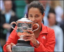 Иванович выиграла "Ролан Гароос"