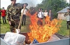 Міліціонери спалили наркотиків на 100 тисяч гривень